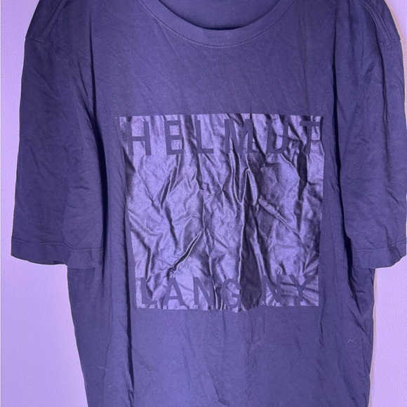 Like new Helmut Lang NY Black Graphic T-Shirt medium men’s - Picture 1 of 5